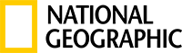 The logo of National Geographic.